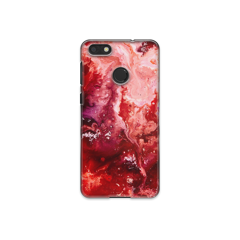 Marble Red Huawei P9 Lite Phone Case