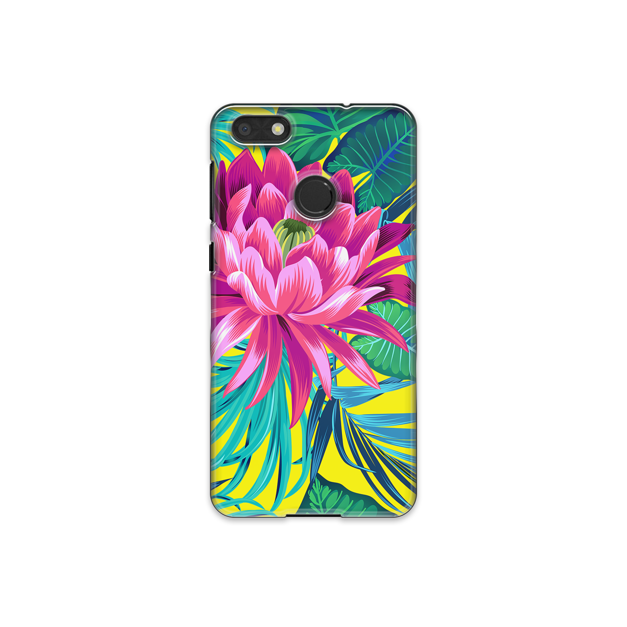 Pink Flower Huawei P9 Lite Phone Case