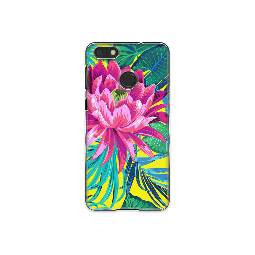 Pink Flower Huawei P9 Lite Phone Case