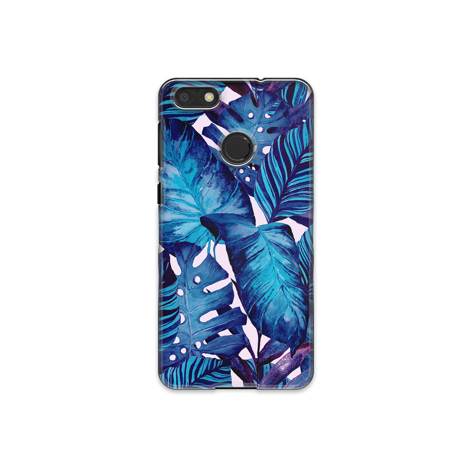 Blue Tropical Leaf Huawei P9 Lite Phone Case