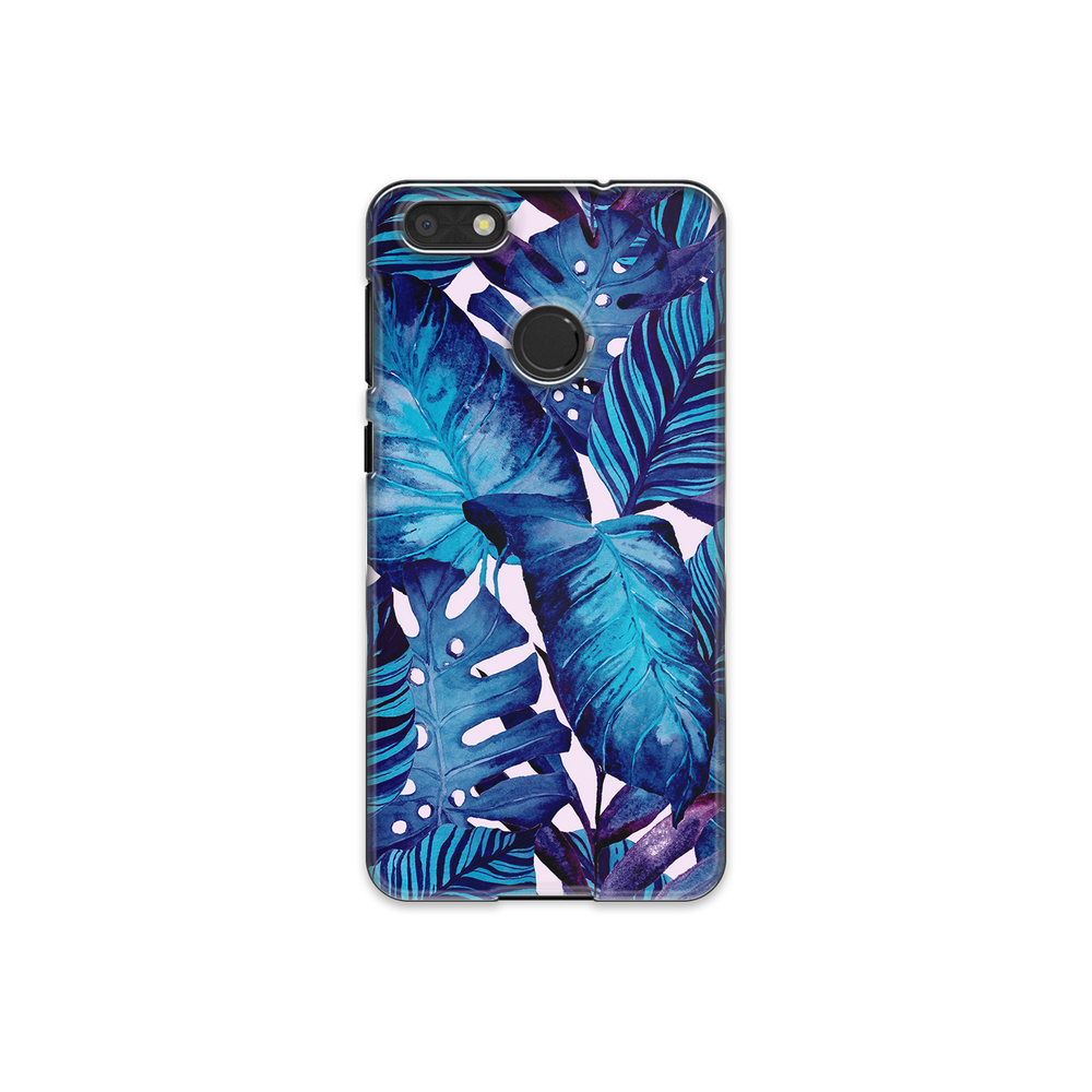 Blue Tropical Leaf Huawei P9 Lite Phone Case