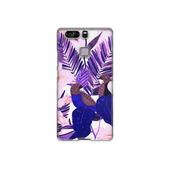 Purple and Pink Tropical Leaves Huawei P9 Phone Case