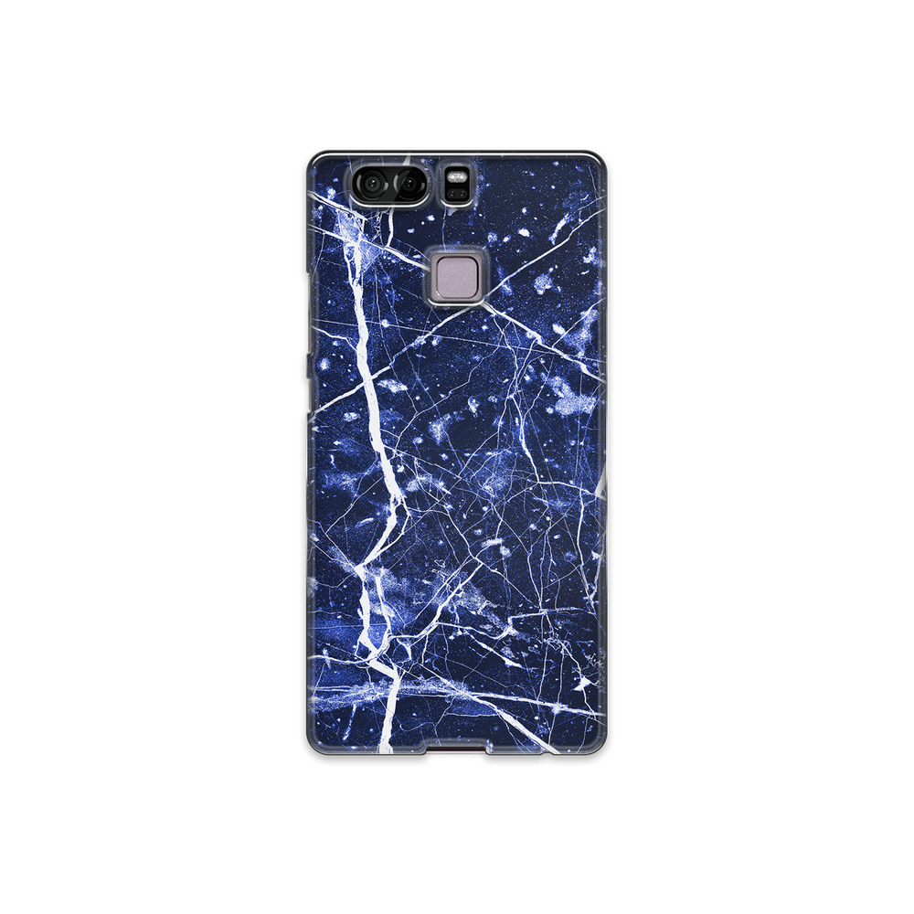 Blue Granite Marble Huawei P9 Phone Case