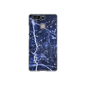 Blue Granite Marble Huawei P9 Phone Case