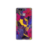 Painted Crimson Flower Huawei P9 Phone Case