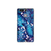 Blue Tropical Leaf Huawei P9 Phone Case