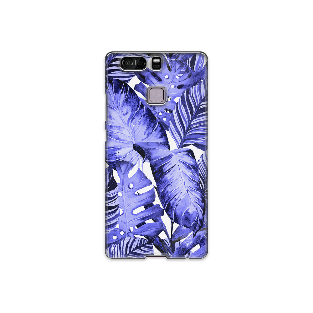 Purple Tropical Leaf Huawei P9 Phone Case