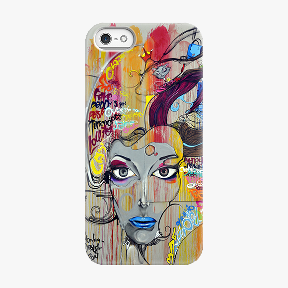 Creative Street Art iPhone 5 Phone Case