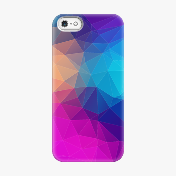 Polygonal Texture iPhone 5 Phone Case