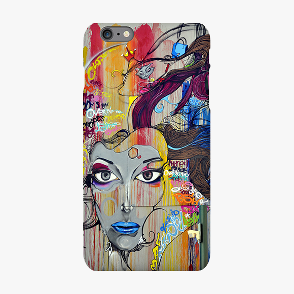 Creative Street Art iPhone 6s Plus Phone Case