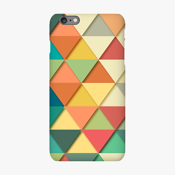Colorful Triangles iPhone 6s Plus Phone Case