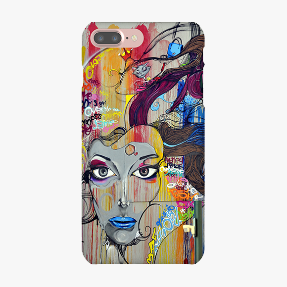 Creative Street Art iPhone 7 Plus Phone Case