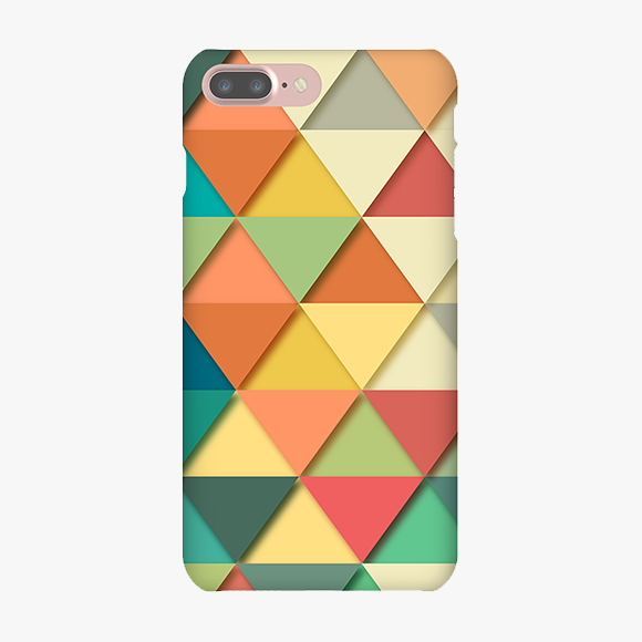 Colorful Triangles iPhone 7 Plus Phone Case