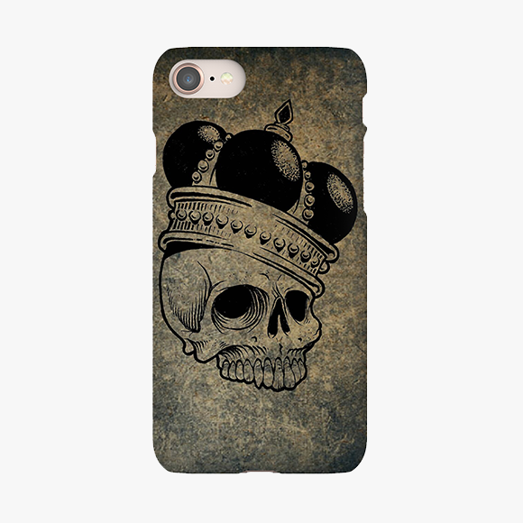Royal Skull iPhone 8 Phone Case