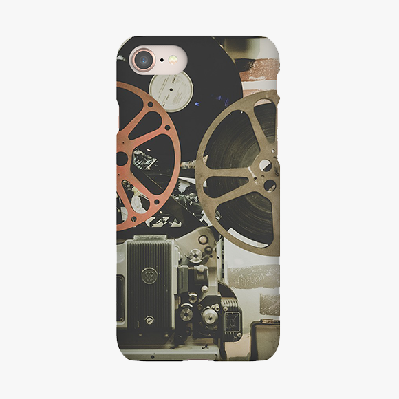 Film Projector Coils iPhone 8 Phone Case