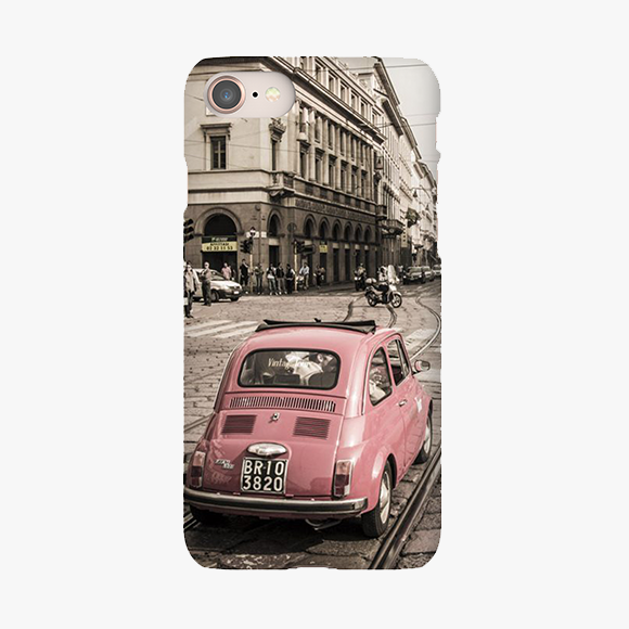 The Car and Building iPhone 8 Phone Case
