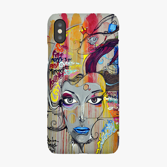 Creative Street Art iPhone X Phone Case