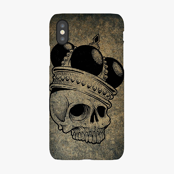 Royal Skull iPhone X Phone Case