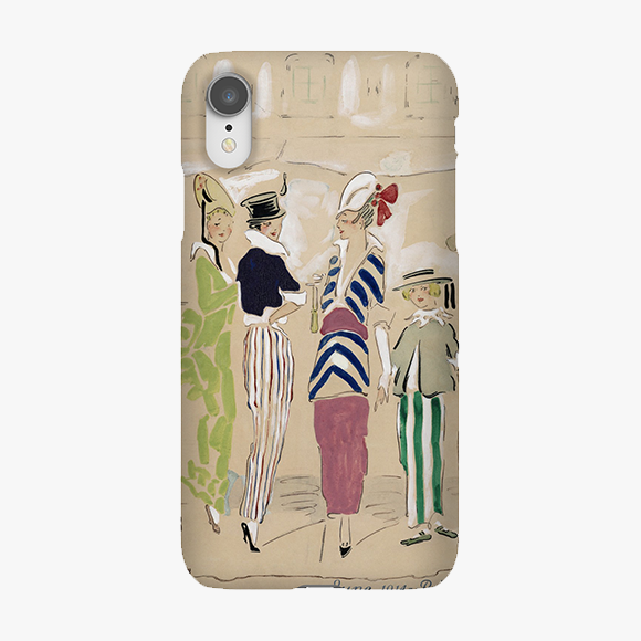 View Of Vanity Fair iPhone XR Phone Case