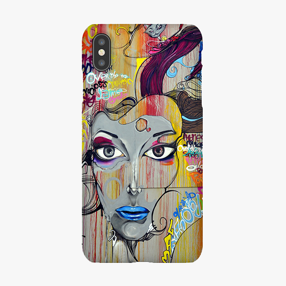 Creative Street Art iPhone XS Max Phone Case