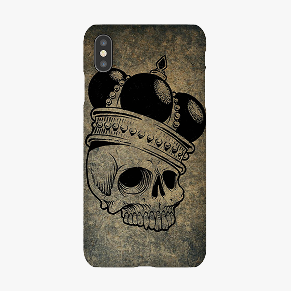 Royal Skull iPhone XS Max Phone Case