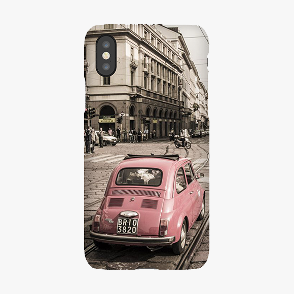 The Car and Building iPhone XS Phone Case
