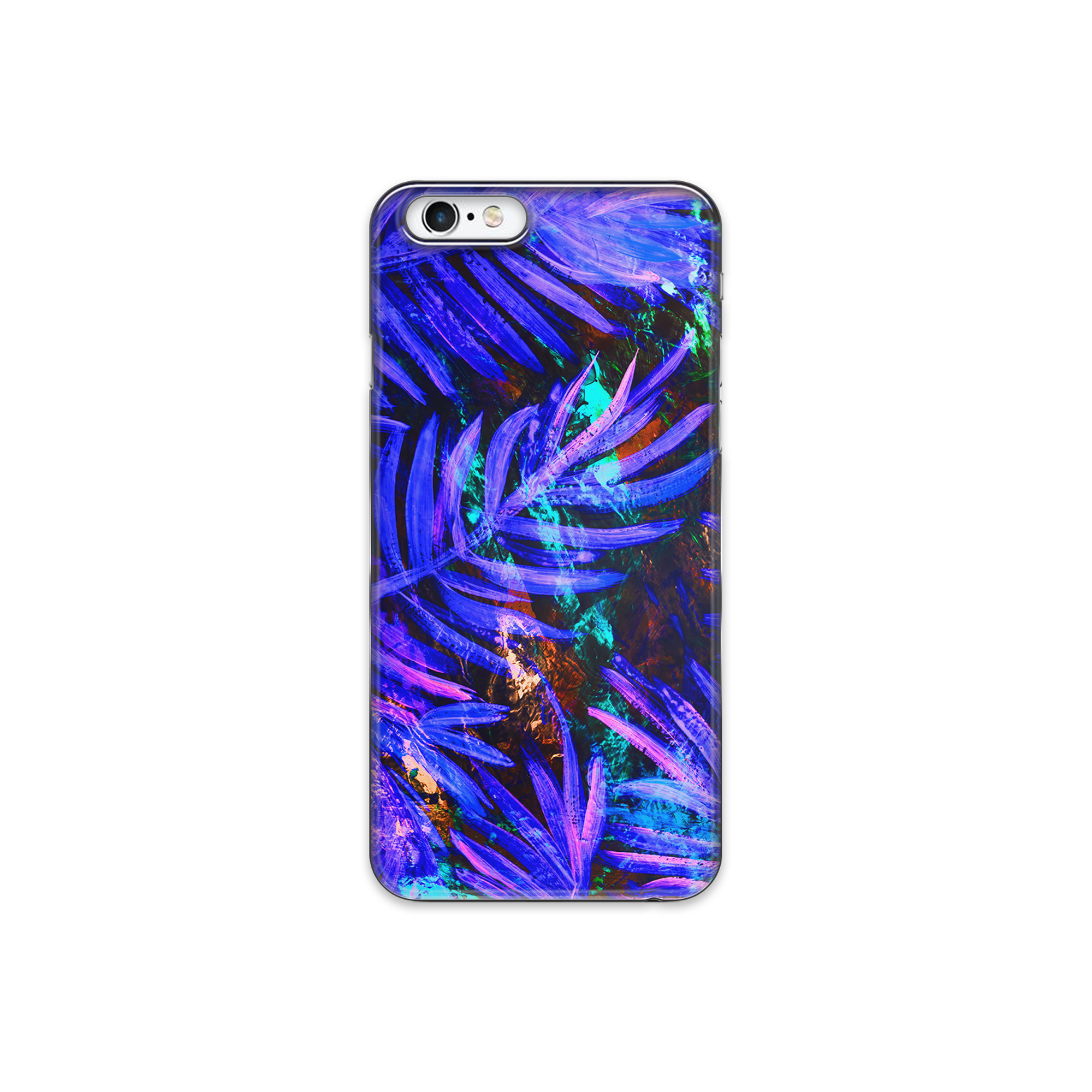 Purple Leaf iPhone 6s Plus Phone Case