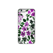 Purple Flower Art iPhone 6s Phone Case