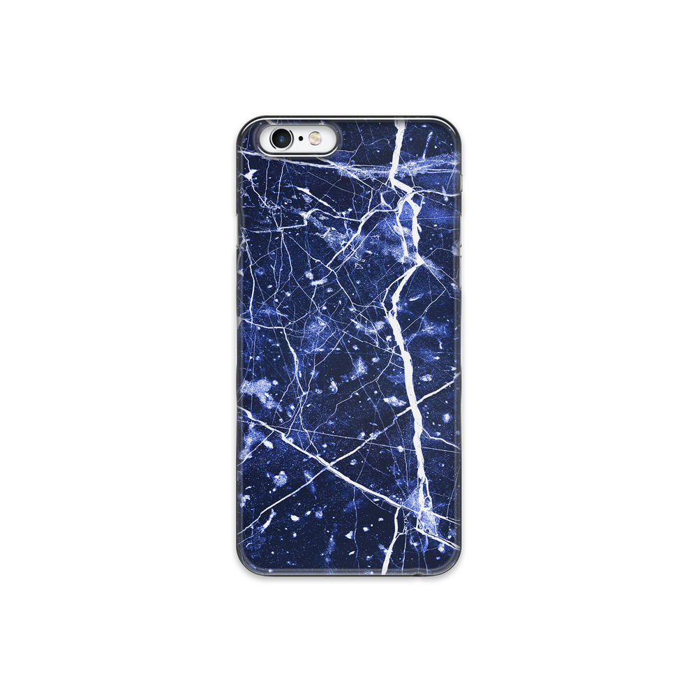 Blue Granite Marble iPhone 6 Plus Phone Case