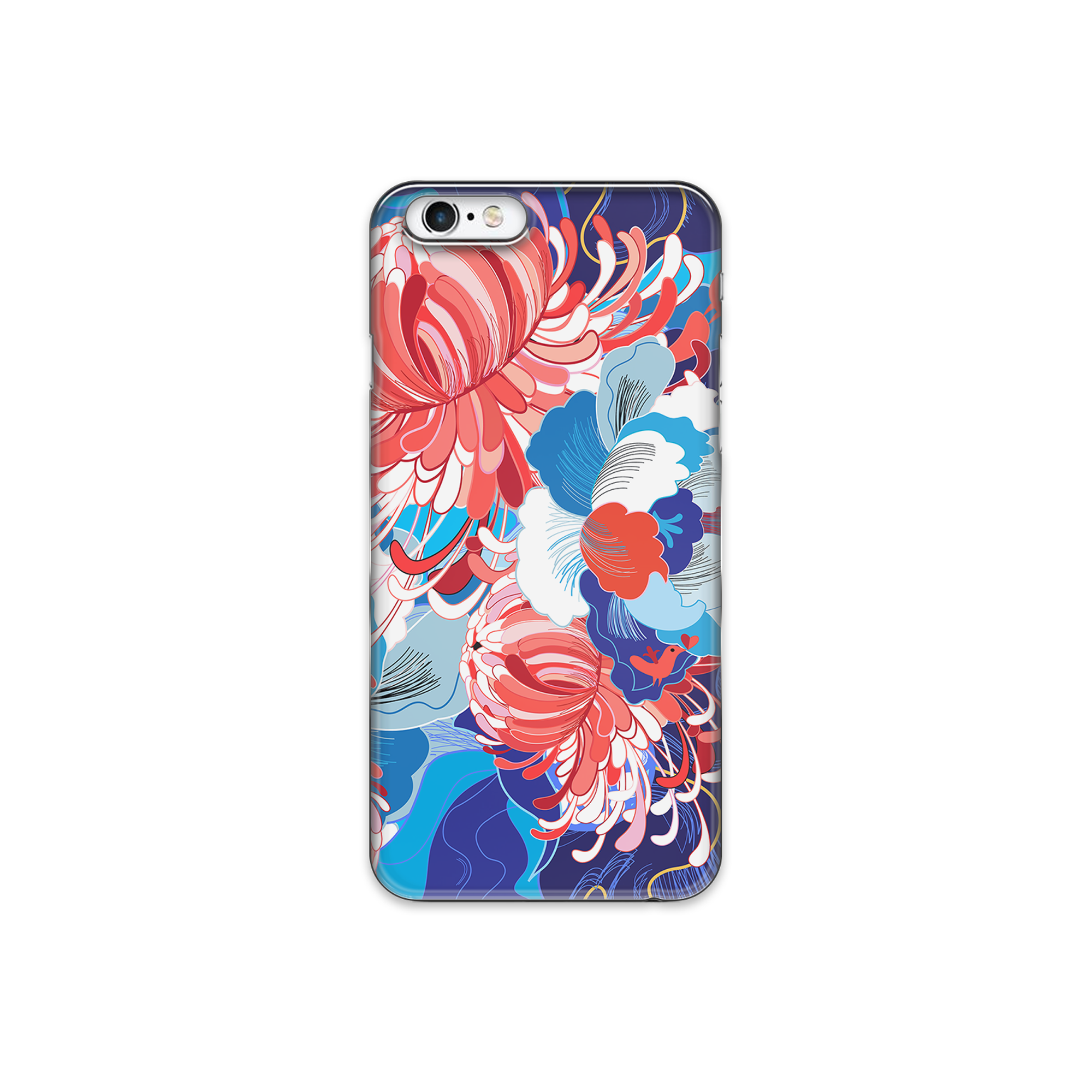Watercolor Floral Art iPhone 6 Phone Case