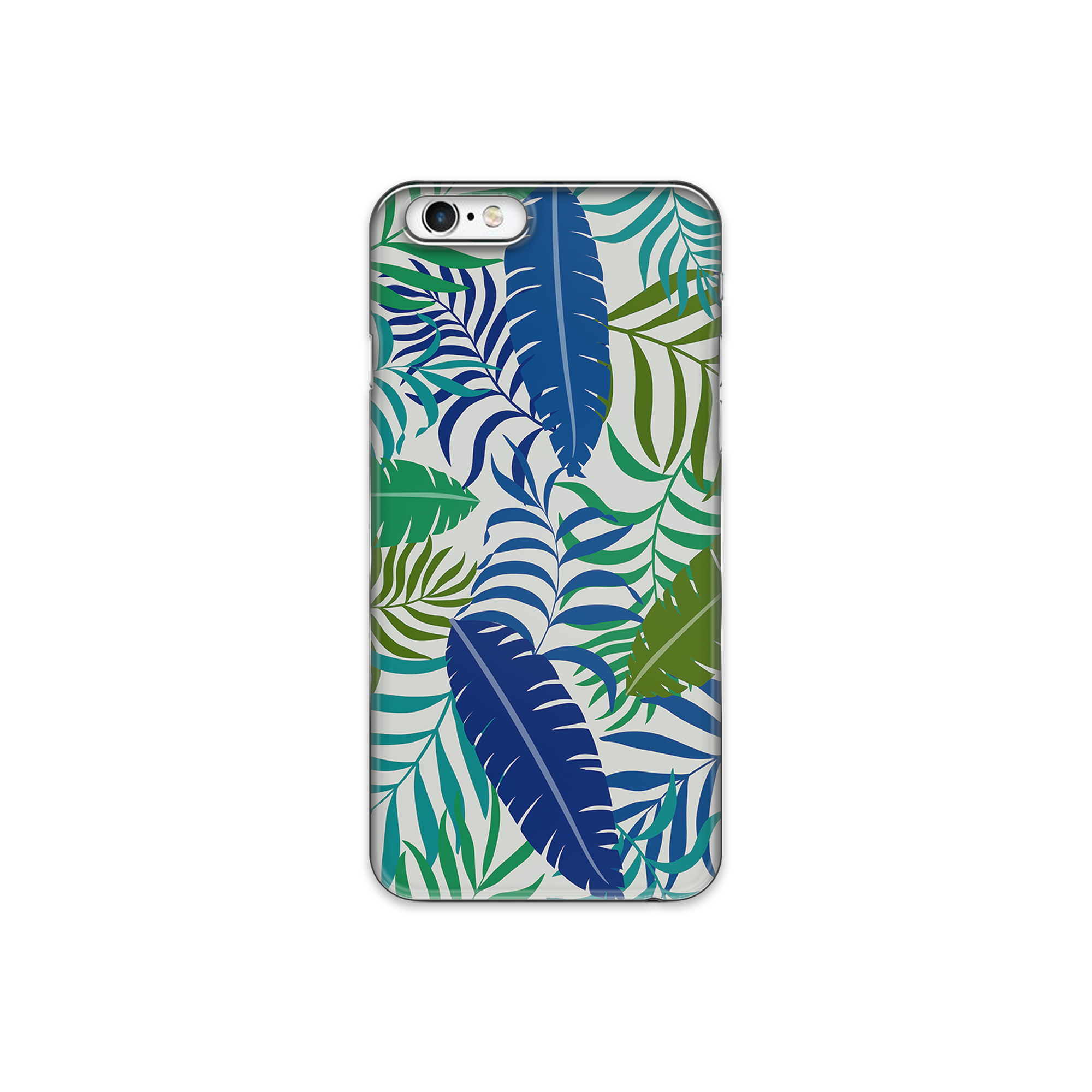Colorful Tropical Leaves iPhone 6 Phone Case