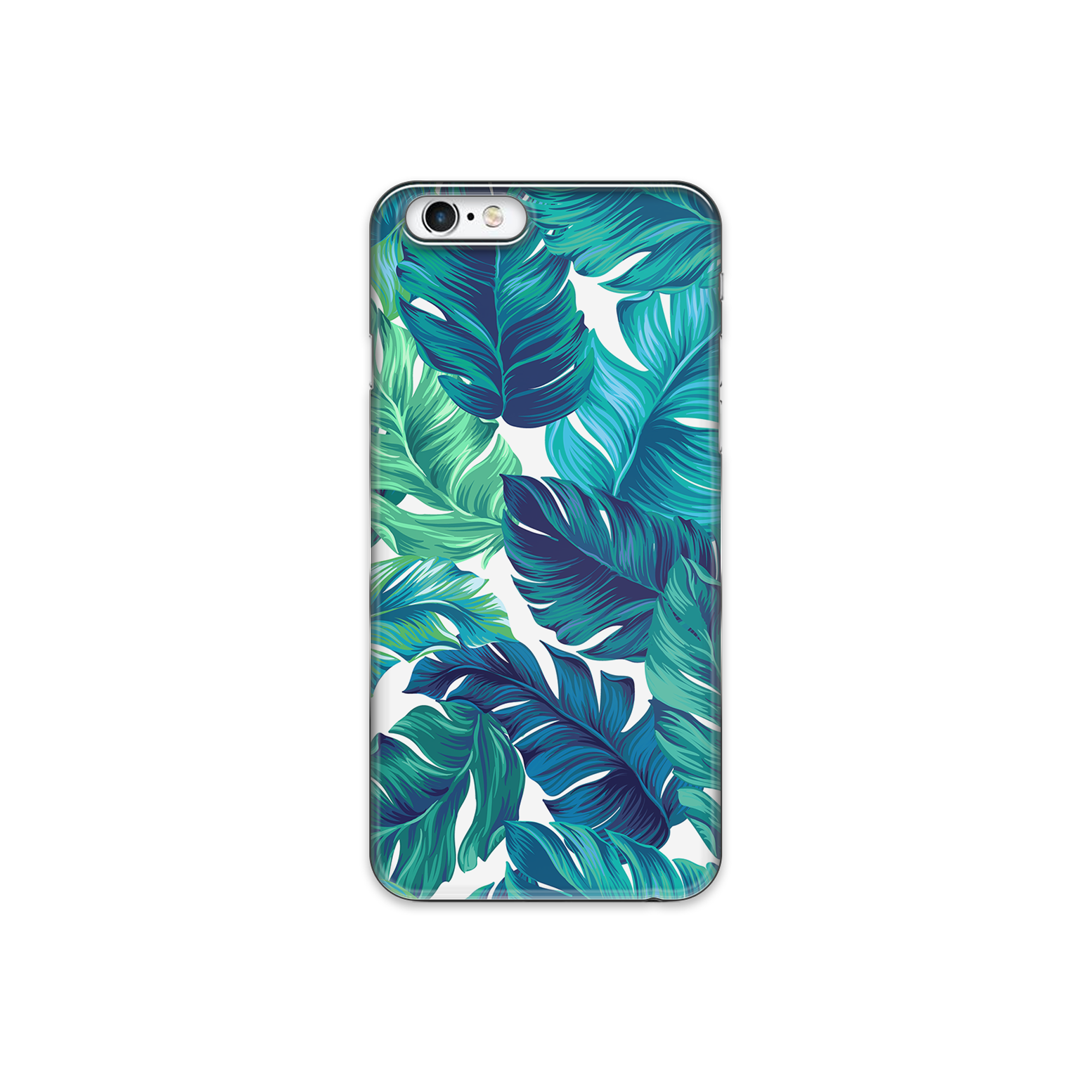Green Tropical Leaves iPhone 6s Phone Case