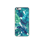 Green Tropical Leaves iPhone 6s Plus Phone Case