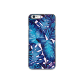 Blue Tropical Leaf iPhone 6 Phone Case