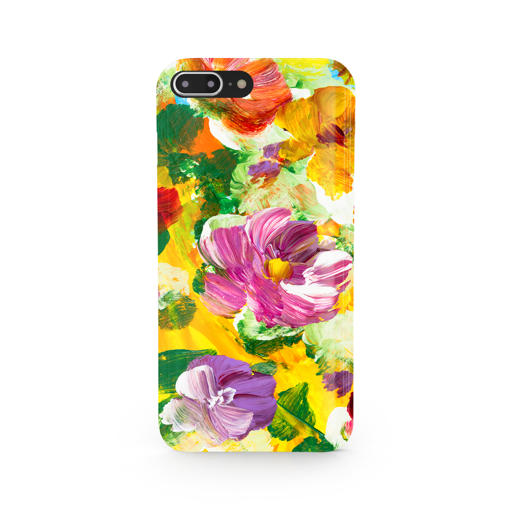Colorful Floral Art iPhone 7 Plus Phone Case