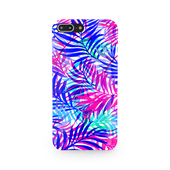 Tropical Plants Print iPhone 8 Plus Phone Case