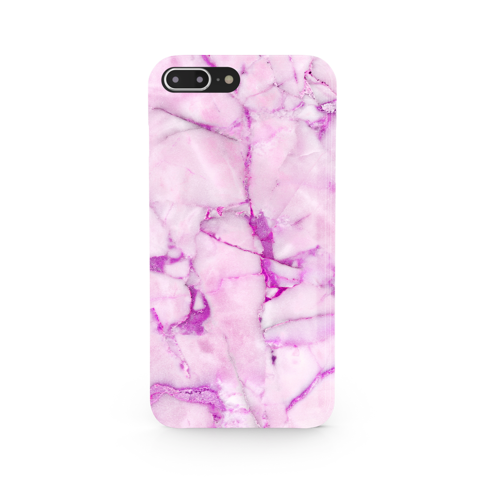 Pink Marble iPhone 8 Plus Phone Case