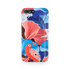 Blue and Red Floral Art iPhone 8 Plus Phone Case