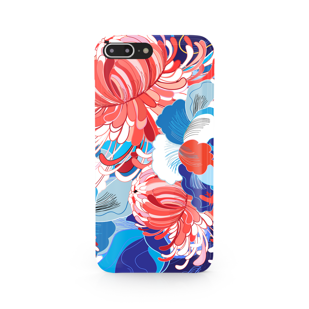 Watercolor Floral Art iPhone 7 Plus Phone Case