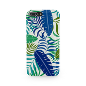 Colorful Tropical Leaves iPhone 8 Plus Phone Case