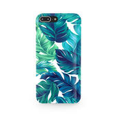 Green Tropical Leaves iPhone 7 Plus Phone Case