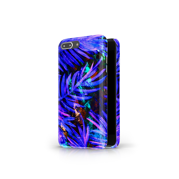 Purple Leaf iPhone 7 Plus Phone Case