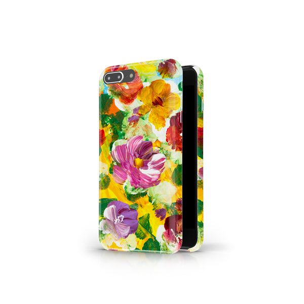Colorful Floral Art iPhone 8 Plus Phone Case