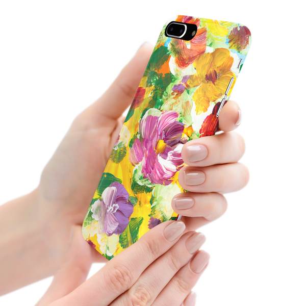 Colorful Floral Art iPhone 7 Plus Phone Case
