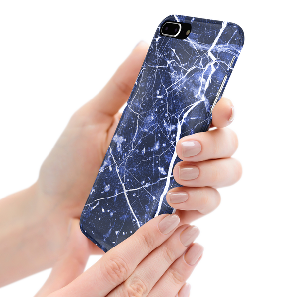 Blue Granite Marble iPhone 7 Plus Phone Case