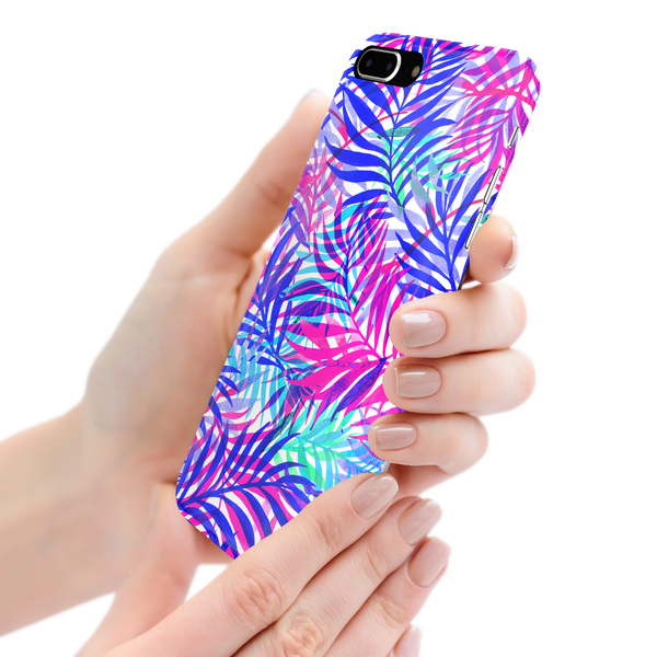 Tropical Plants Print iPhone 7 Plus Phone Case