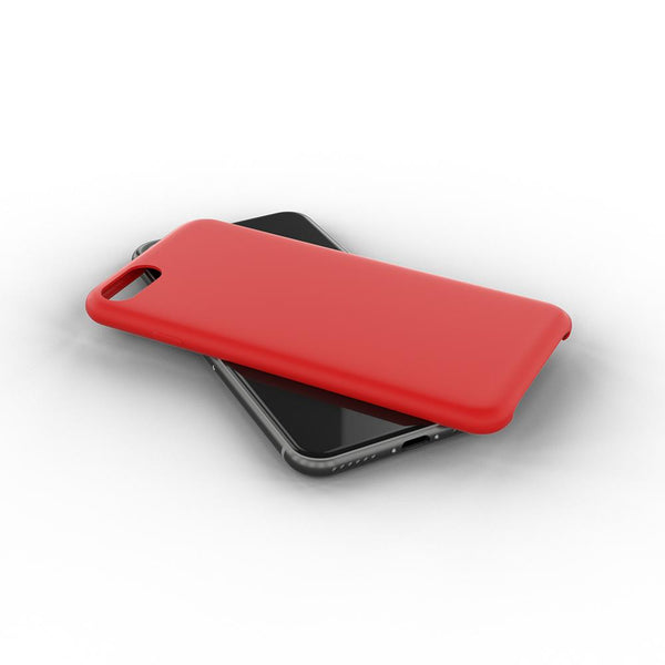 Liquid silicone case for iPhone 8