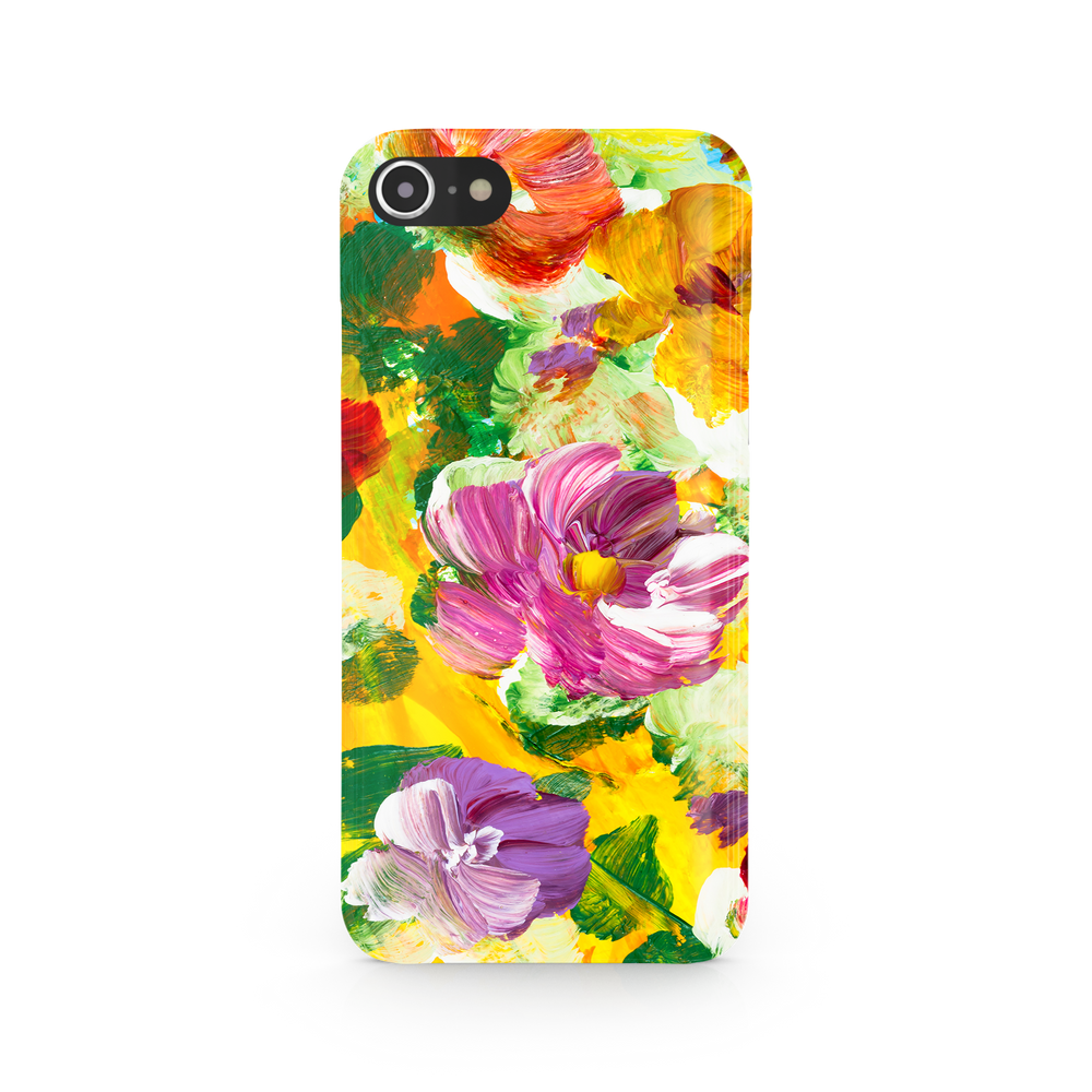 Colorful Floral Art iPhone 7 Phone Case