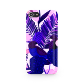Purple Palm Leaf iPhone 7 Phone Case