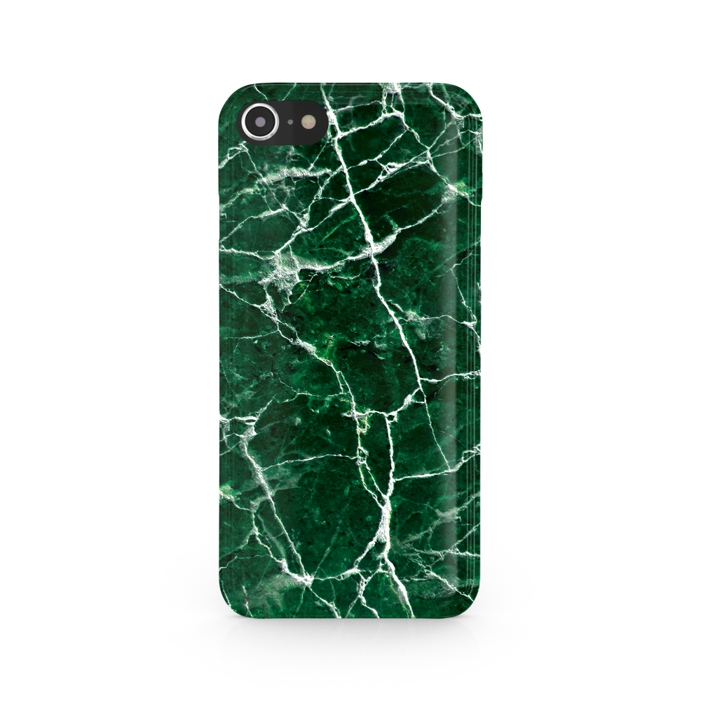 Jungle Green Marble iPhone 8 Phone Case